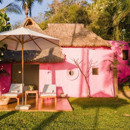 Playa Rosa Bungalows Costa Careyes Exterior foto