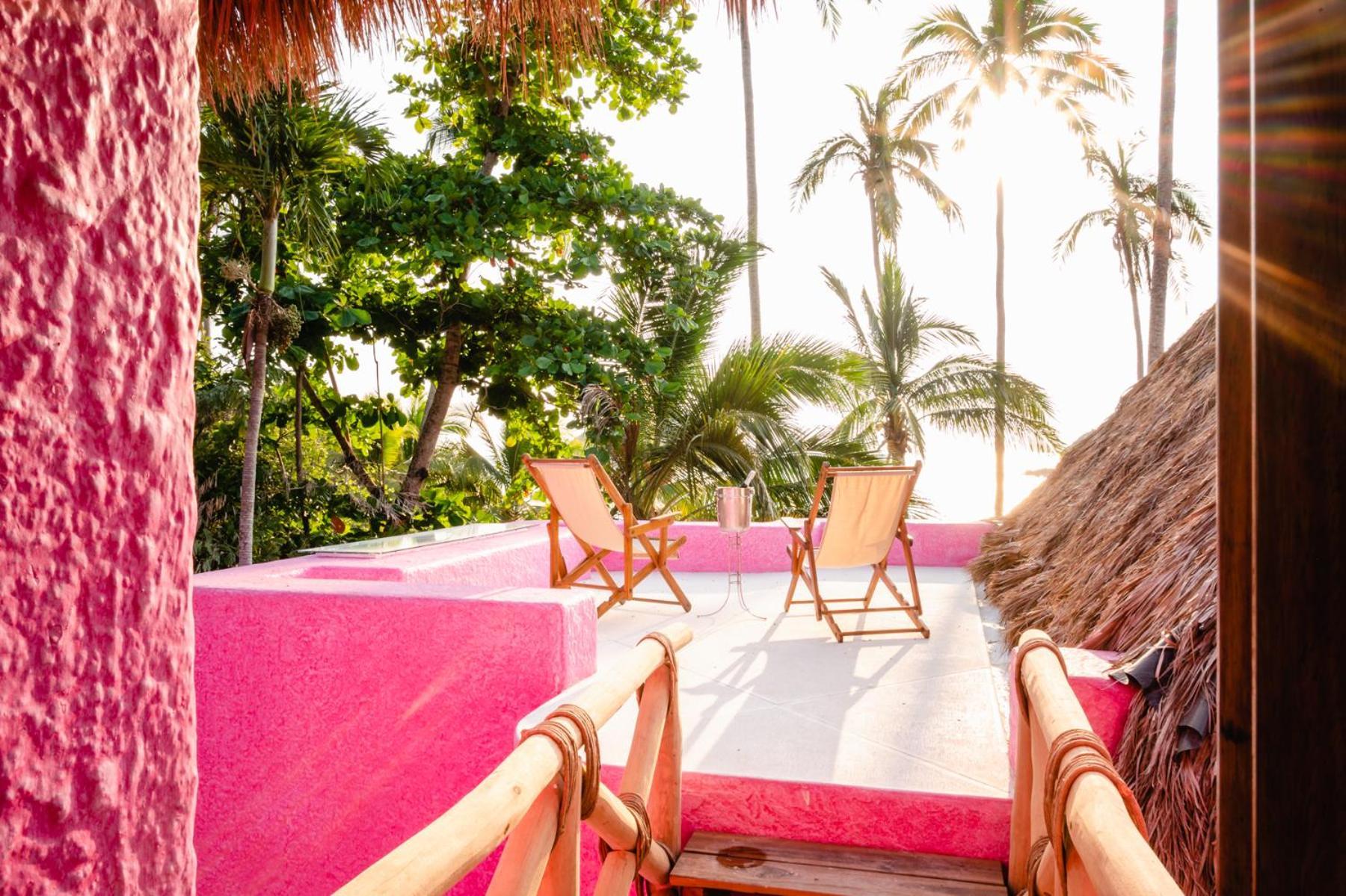 Playa Rosa Bungalows Costa Careyes Exterior foto